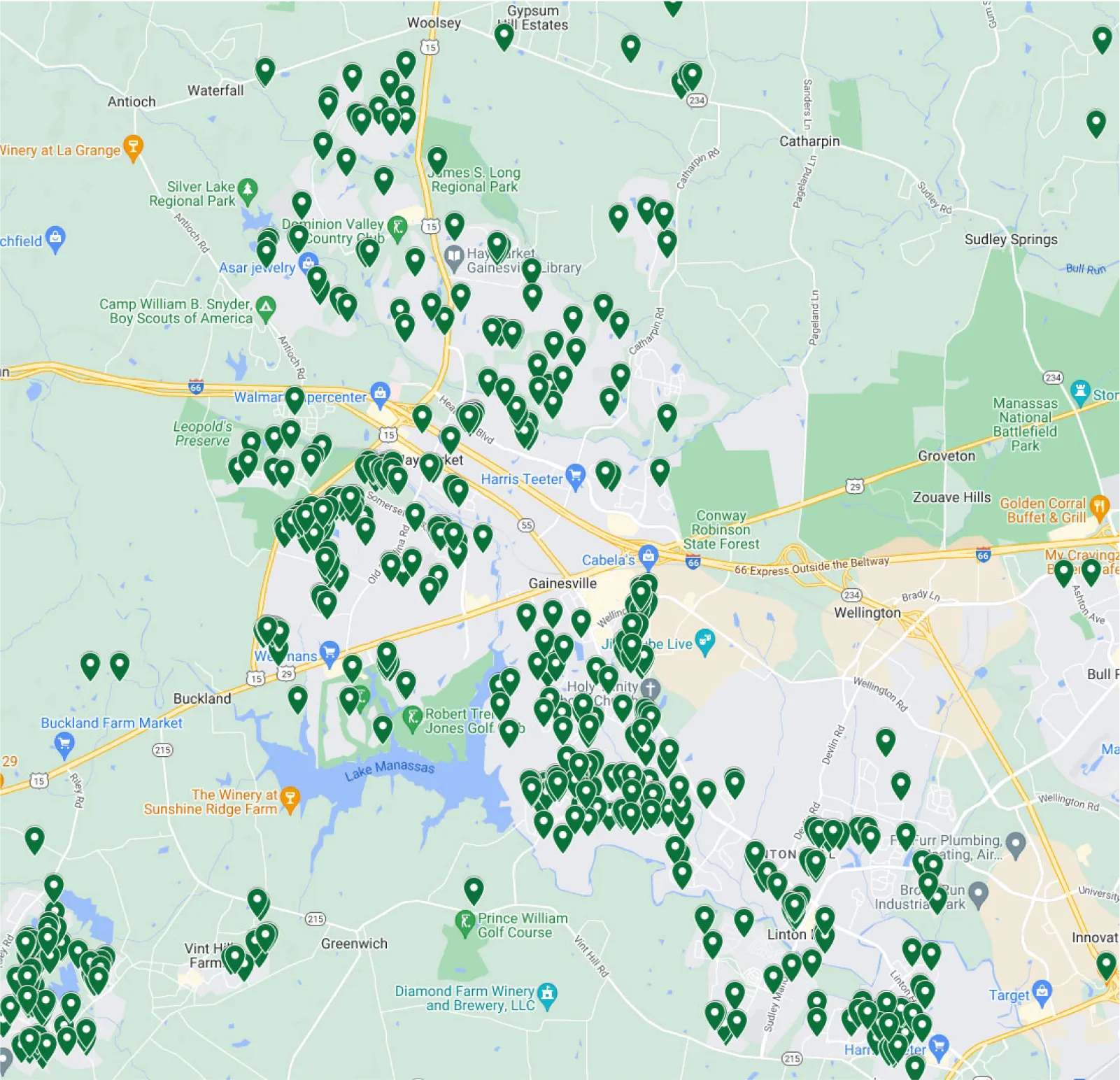 Lawn care services in Bristow, VA