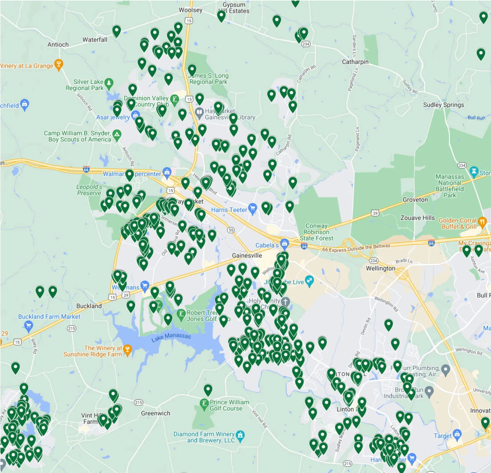 Lawn care services in Gainesville, VA